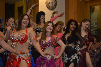 JWAAD Summer School Farida Dance fashion show with dancers dressed in fabulous costumes by Eman Zaki of Cairo Egypt